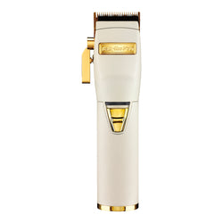 Babyliss PRO White and gold FX Lithium Clippers Barbers Influencer Collection