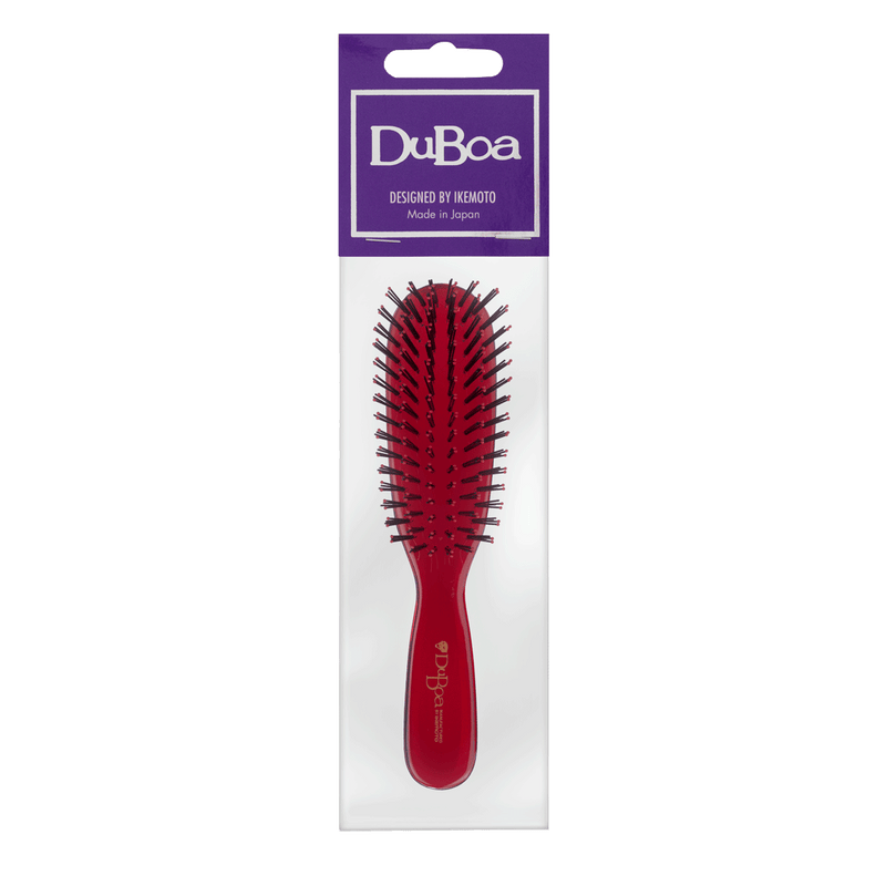 DuBoa 60 Medium Hair Brush | Red Transparent