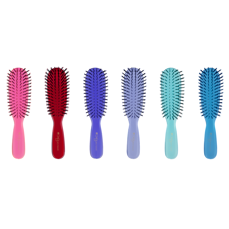 DuBoa 60 Medium Hair Brush | Red Transparent