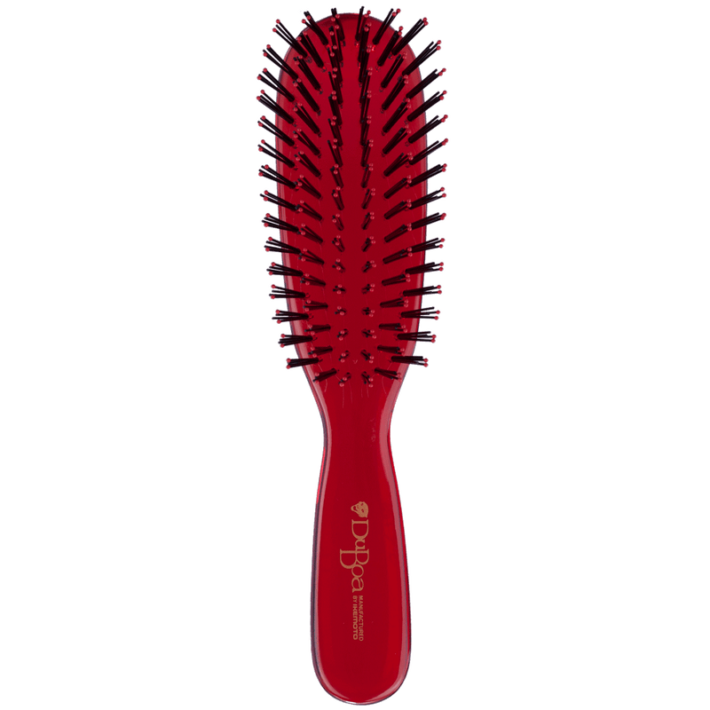 DuBoa 60 Medium Hair Brush | Red Transparent