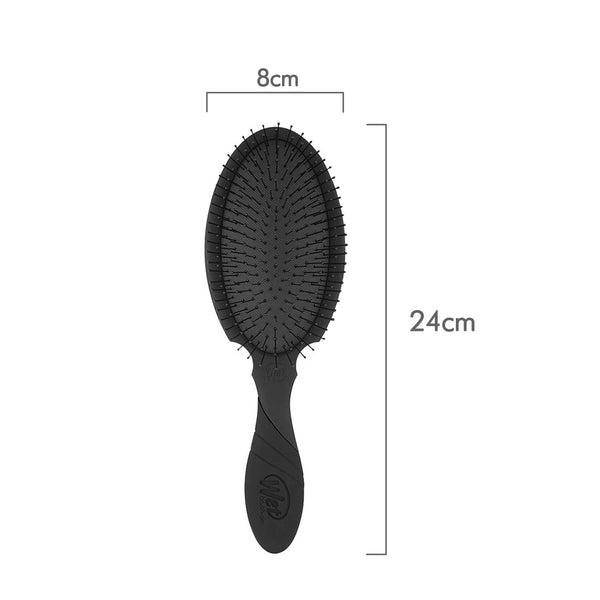 Wet Brush Pro Backbar Detangler Hair Brush  | Black