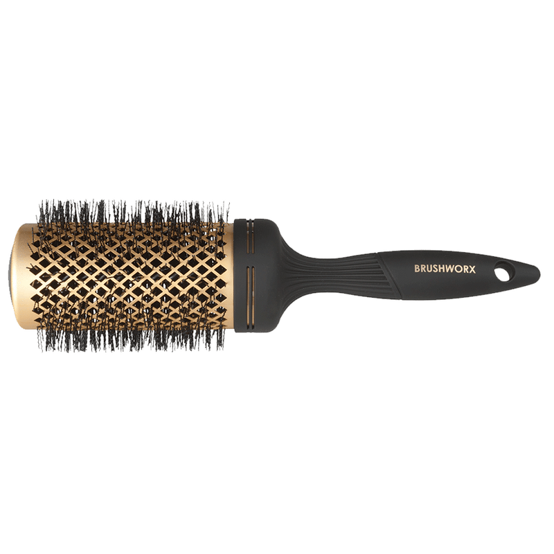 Brushworx Gold Series Hot Tube Hair Brush | X-Large 70mm