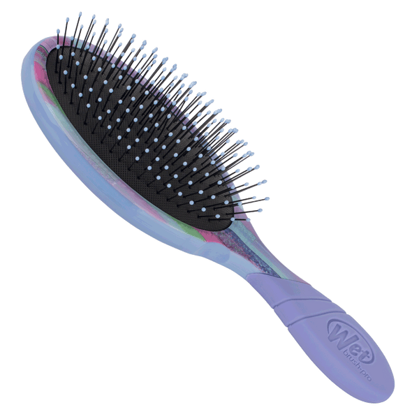 Wet Brush Pro Swift Strokes Detangler Hair Brush | Purple Streams