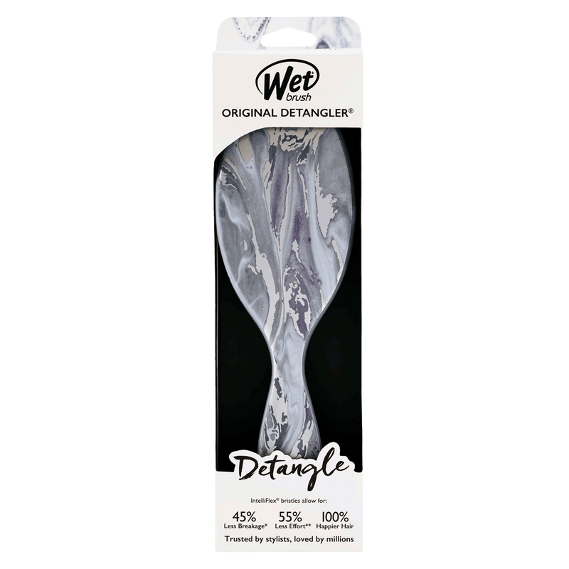 Wet Brush Pro Detangler Hair Brush | Silver Metallic Marble*