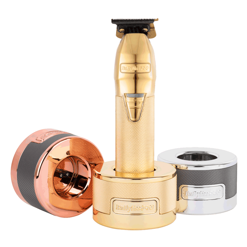 Babyliss PRO Gold, Silver and Rose GoldFX Hair Trimmer Charging Bases