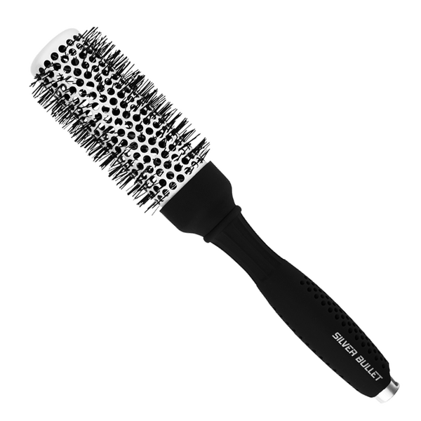 Silver Bullet Black Velvet Hot Tube Hair Brush | Medium