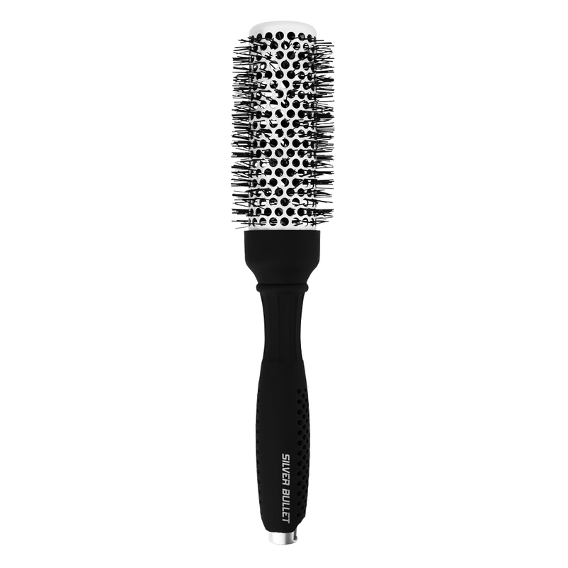 Silver Bullet Black Velvet Hot Tube Hair Brush | Medium
