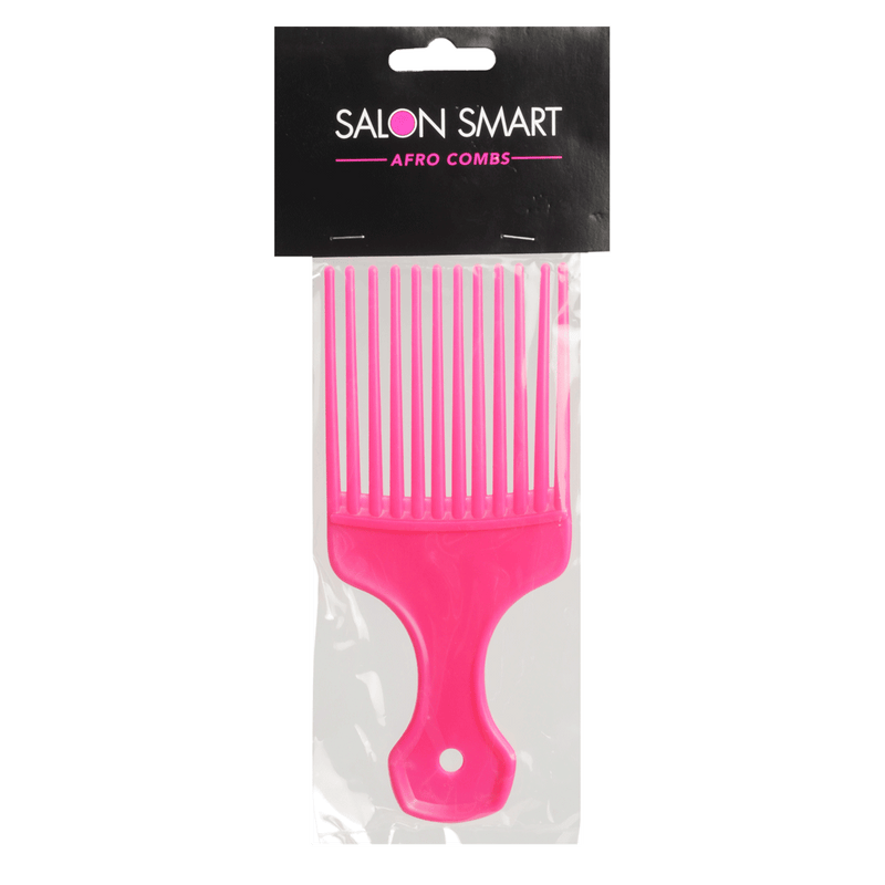 Salon Smart | Afro Hair Comb | Pink*