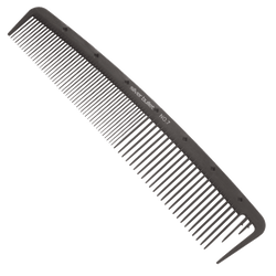 Silver Bullet Carbon Basin Hair Comb | 20.3cm | Black