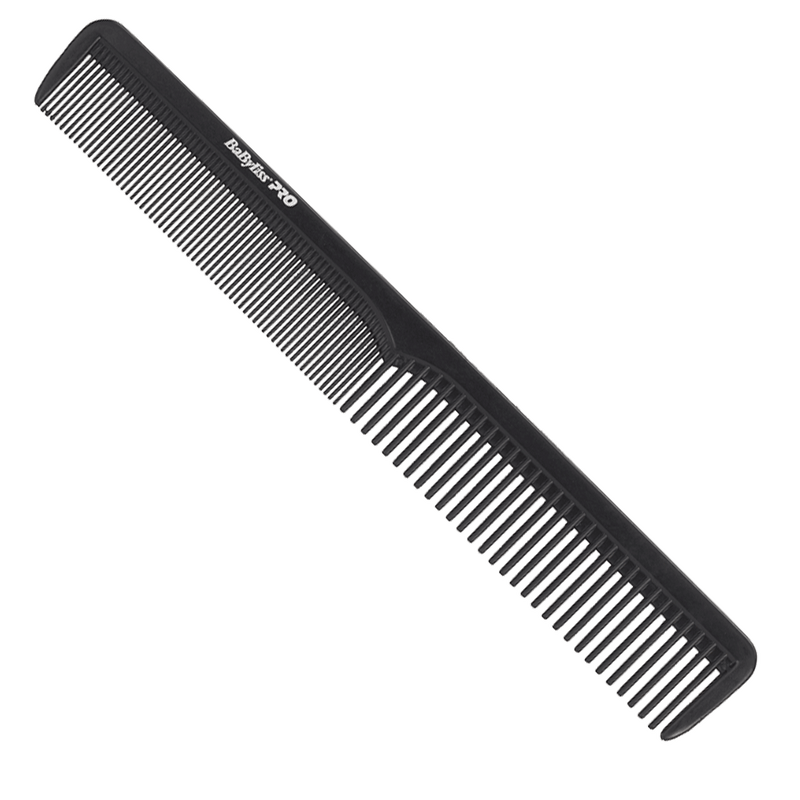 BaBylissPRO Nano Titanium Carbon Cutting Comb | Black
