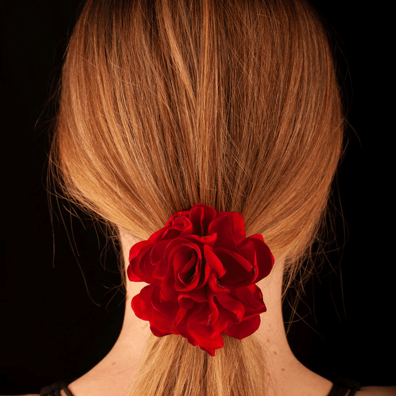 Rose Hair Elastic | Red