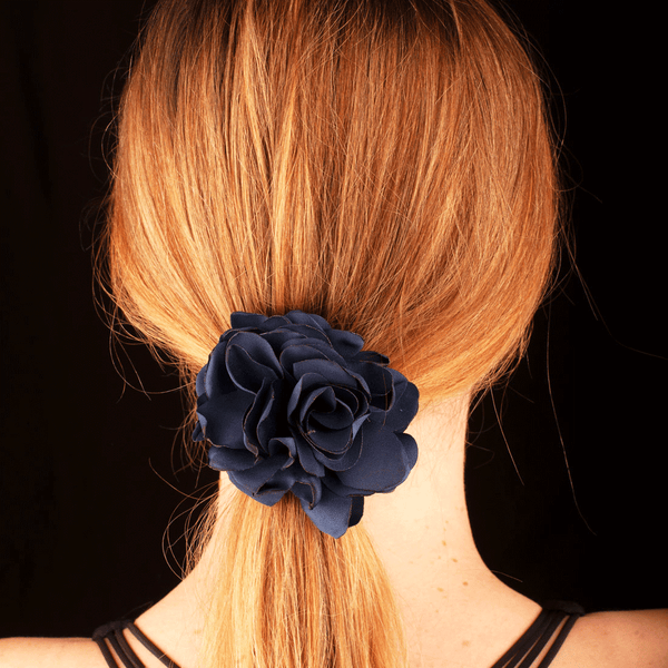 Rose Hair Elastic | Navy