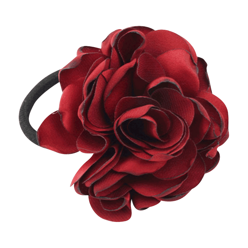 Rose Hair Elastic | Burgundy