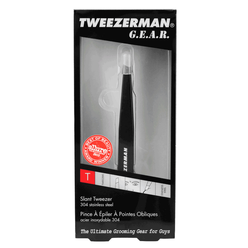 Tweezerman Gear Slant Tweezer | Black