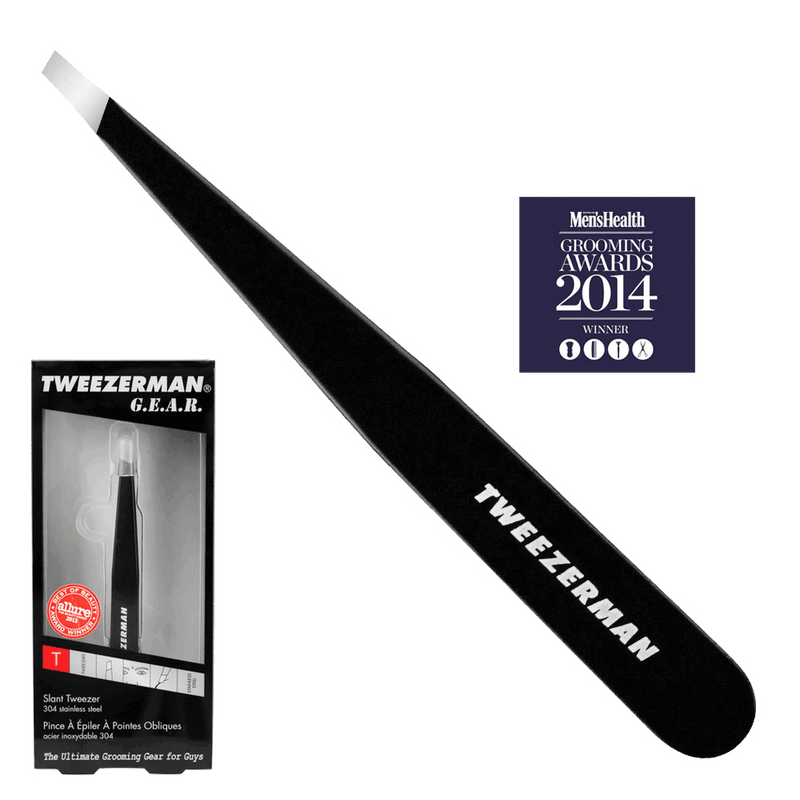 Tweezerman Gear Slant Tweezer | Black