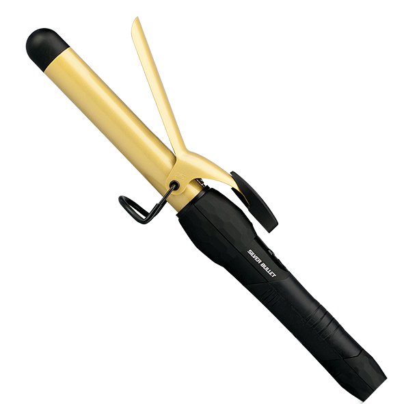 Silver Bullet Fastlane Gold 25mm Ceramic Curling Iron