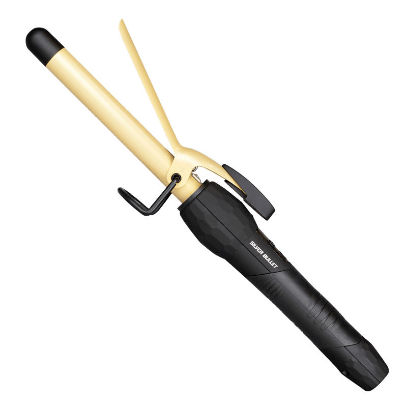 Silver Bullet Fastlane Gold 19mm Ceramic Curling Iron