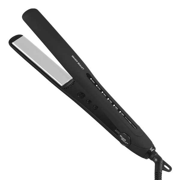 Silver Bullet Keratin 230C Titanium silver plates Hair Straightener