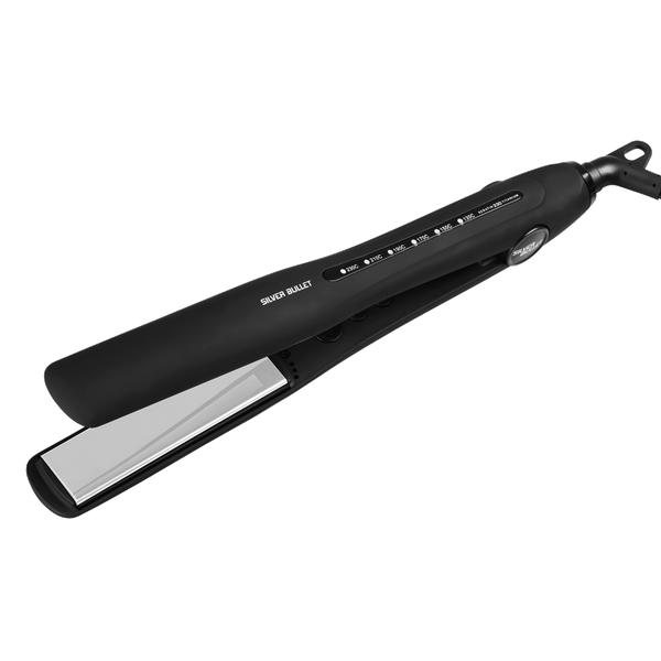 Silver Bullet Keratin 230C Titanium silver plates Hair Straightener