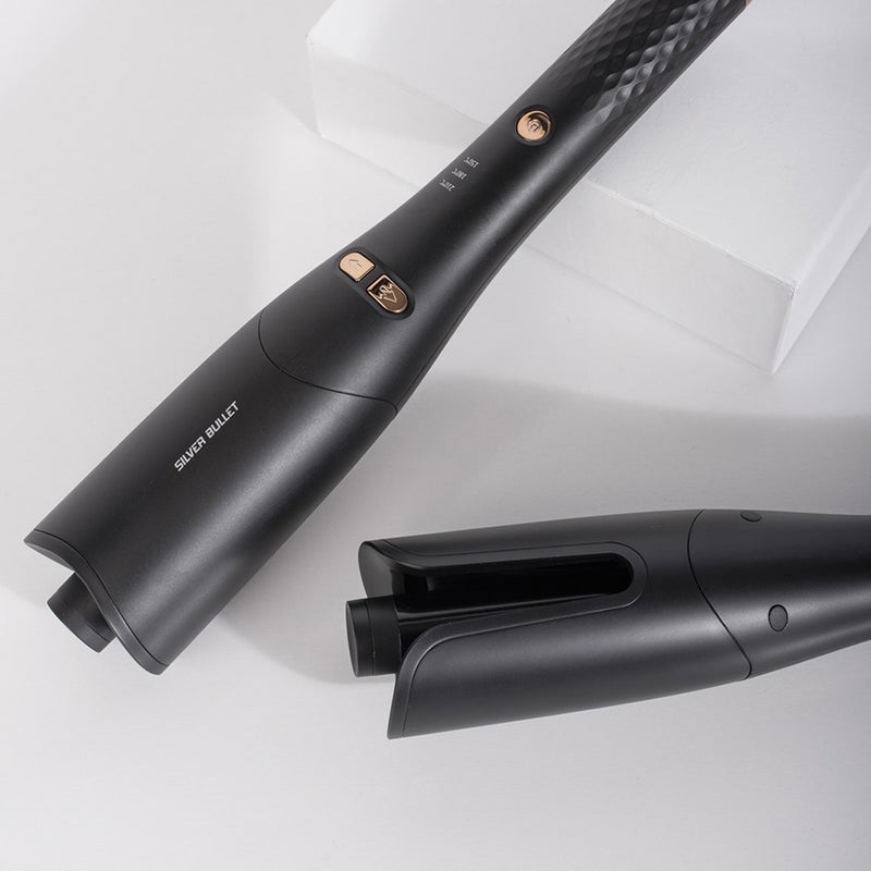 Silver Bullet XOXO Black and Gold Auto Hair Curler