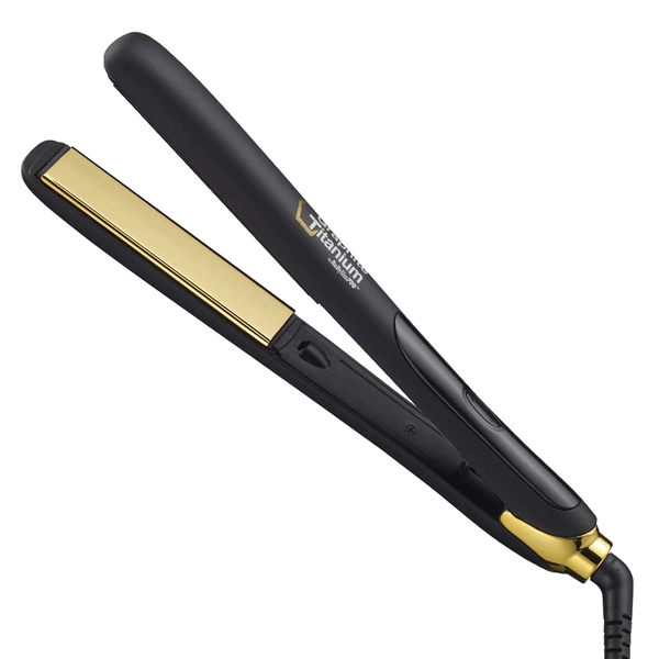  BaBylissPRO Gold and black Graphite Titanium Ionic 32mm Hair Straightener 