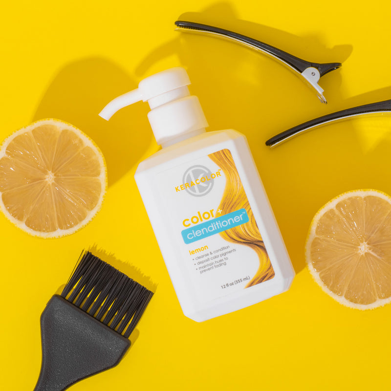 Keracolor Color Clenditioner Colouring Shampoo Lemon | 355ml