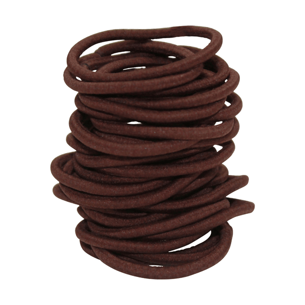Hair Elastics | 4mm | Brown