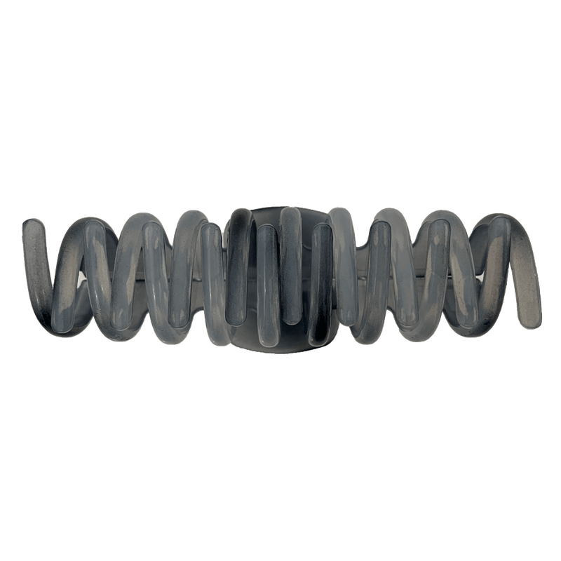 Amanda Hair Claw | Transparent Shades Of Blue