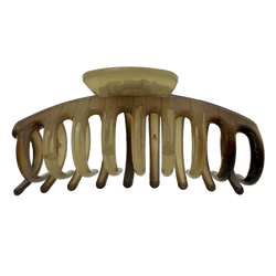 Amanda Hair Claw | Transparent Shades Of Brown