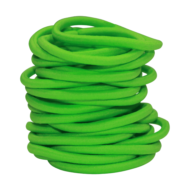 Hair Elastics | 4mm | Lime Green