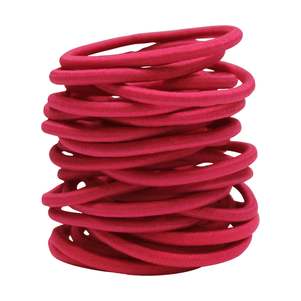 Hair Elastics | 4mm | Coral Pink