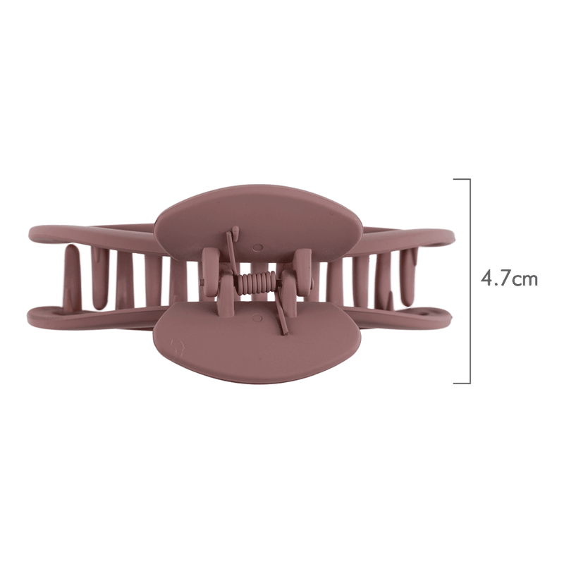 Romy Hair Claw | Matte Mauve