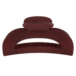 Daisy Hair Claw | Matte Crimson