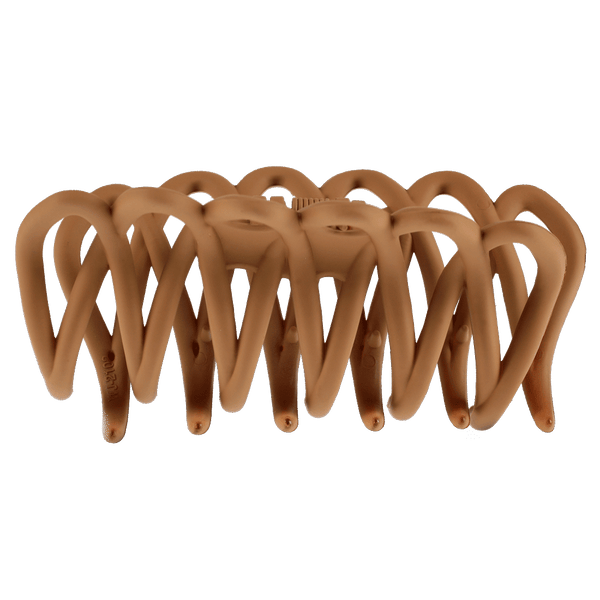 Lacey Hair Claw | Matte Caramel