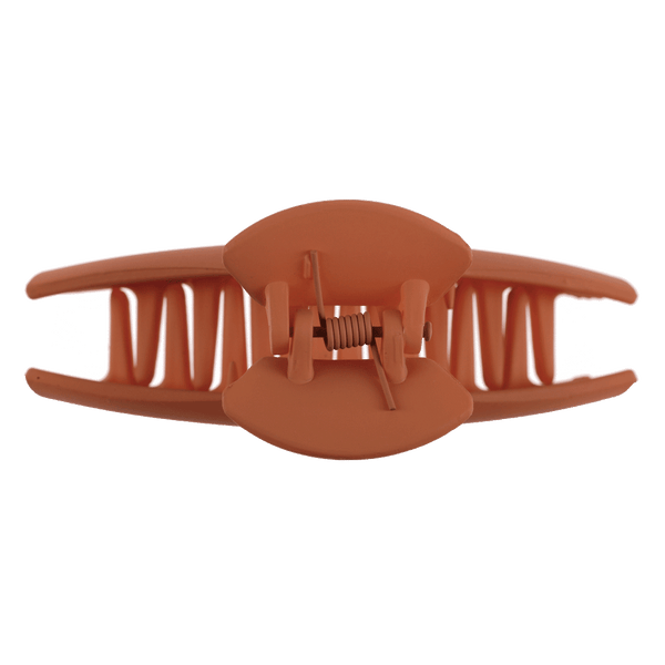 Eleanor Hair Claw | Matte Burnt Orange*