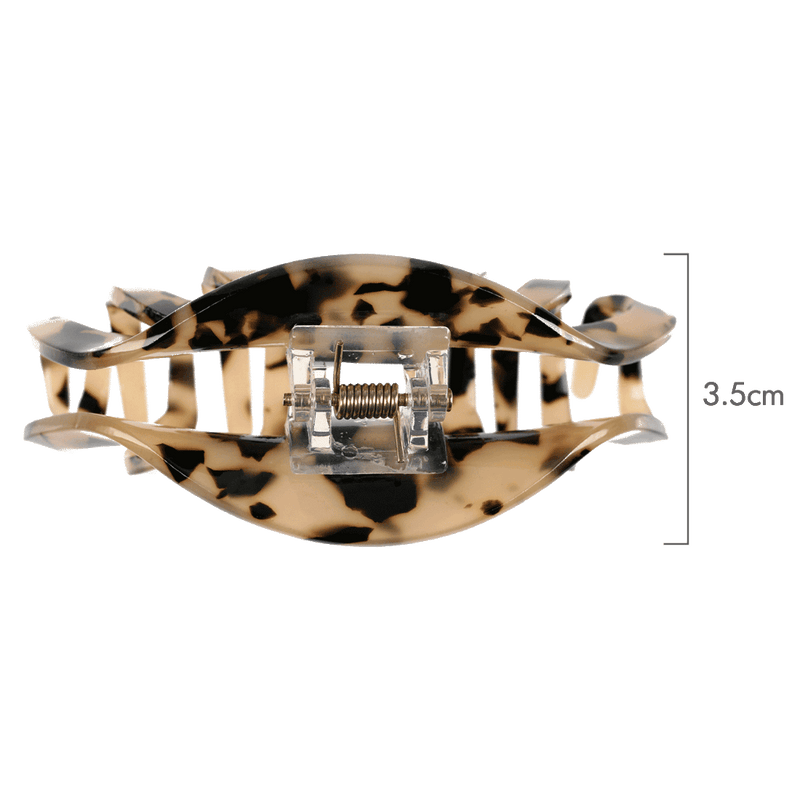 Camila Hair Claw | Light Tortoise Shell