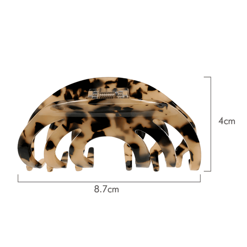 Camila Hair Claw | Light Tortoise Shell