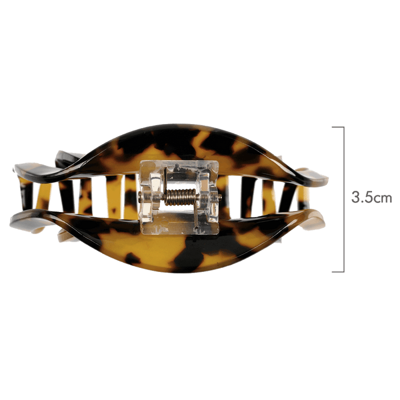 Camila Hair Claw | Dark Tortoise Shell