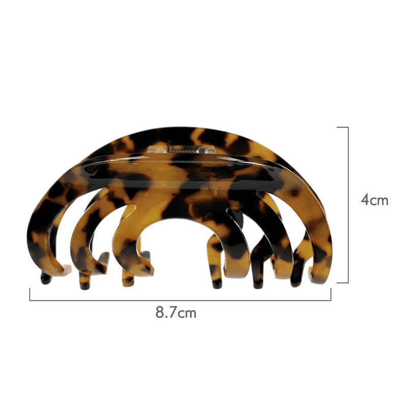 Camila Hair Claw | Dark Tortoise Shell