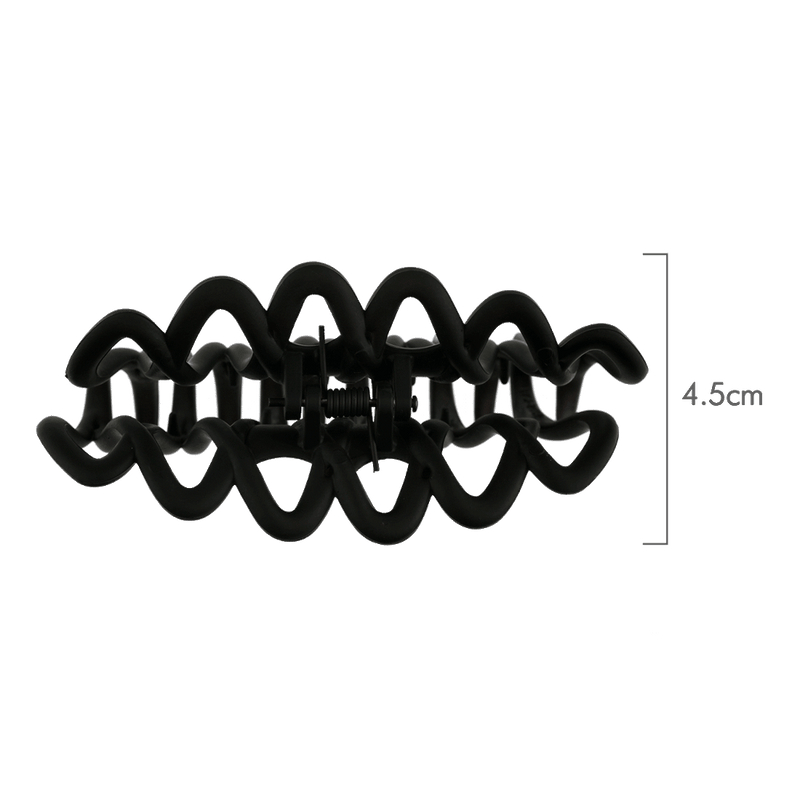 Lacey Hair Claw | Matte Black