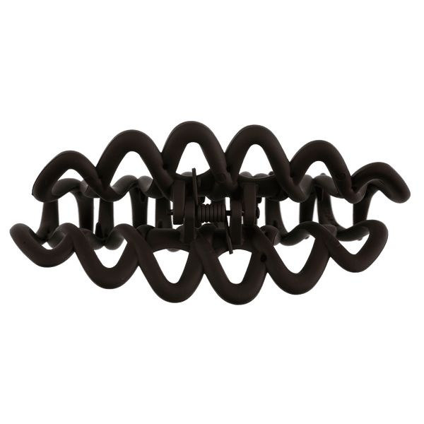 Lacey Hair Claw | Matte Dark Brown