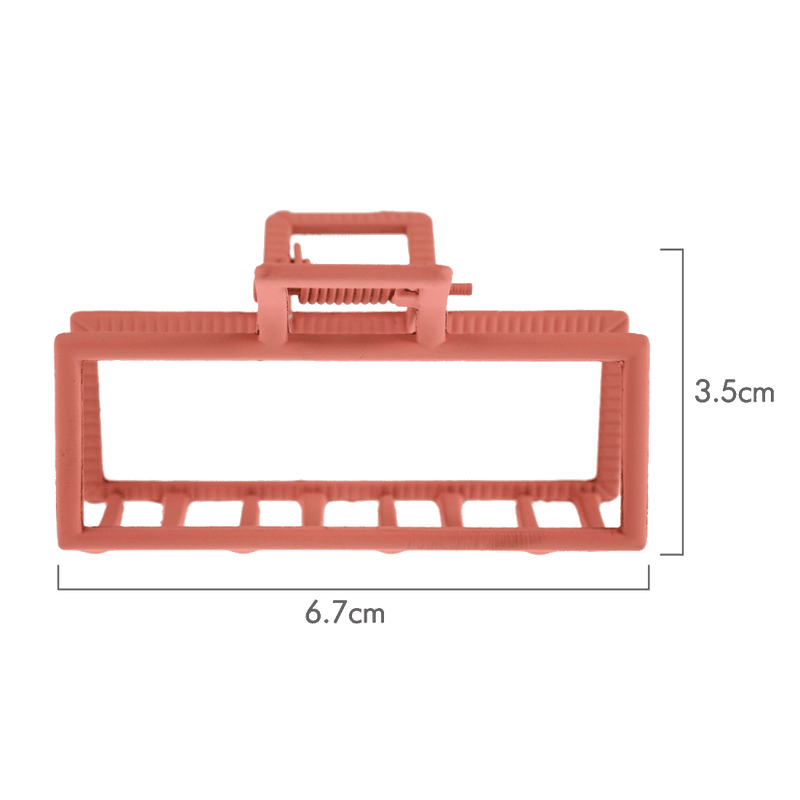 Brittany Hair Claw | Matte Pink
