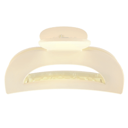 Daisy Hair Claw | Matte White