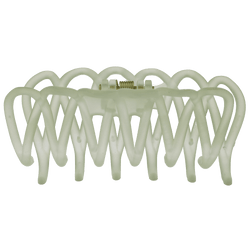 Lacey Hair Claw | Transparent Green