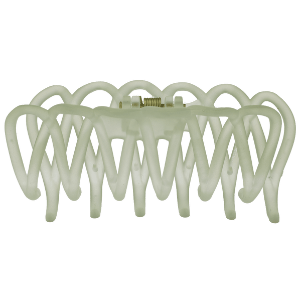 Lacey Hair Claw | Transparent Green