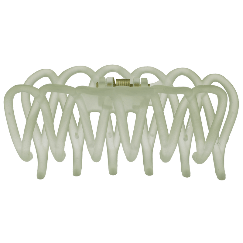 Lacey Hair Claw | Transparent Green