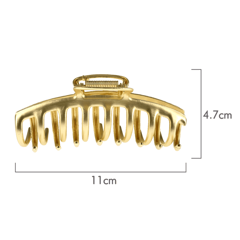 Amanda Hair Claw | Matte Gold