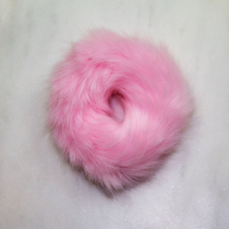 Faux Fur Scrunchie | Baby Pink