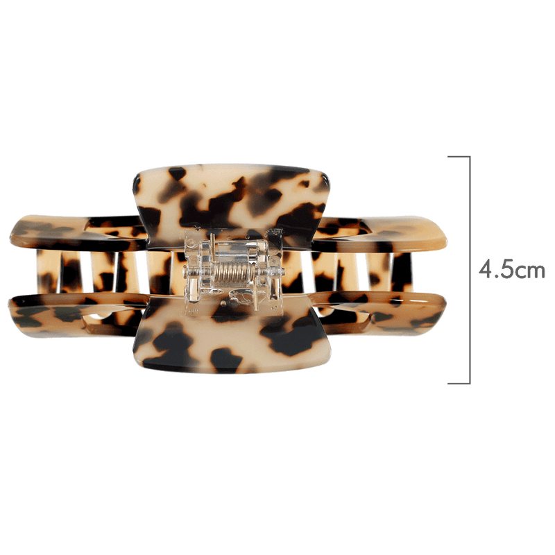 Melanie Hair Claw | Light Tortoise Shell