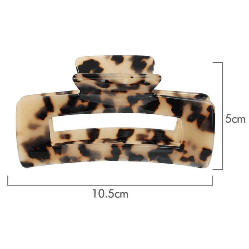 Melanie Hair Claw | Light Tortoise Shell